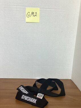 Gymshark Black Workout Lifting Straps